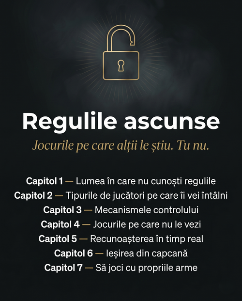 REGULILE ASCUNSE – Jocurile pe care alții le știu. Tu nu.